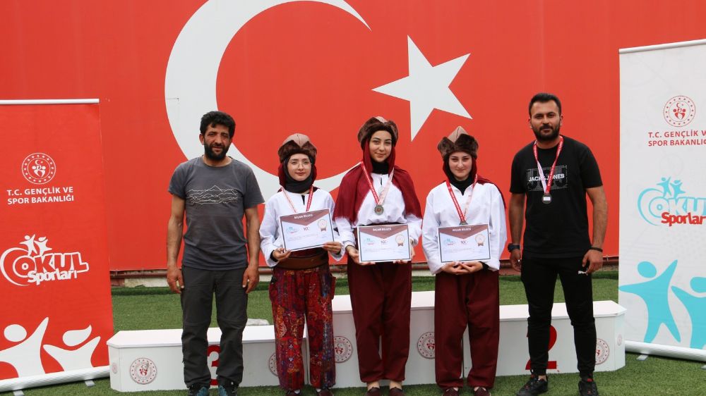 Darendeli kız öğrenciler Türkiye Şampiyonası'nda finalde