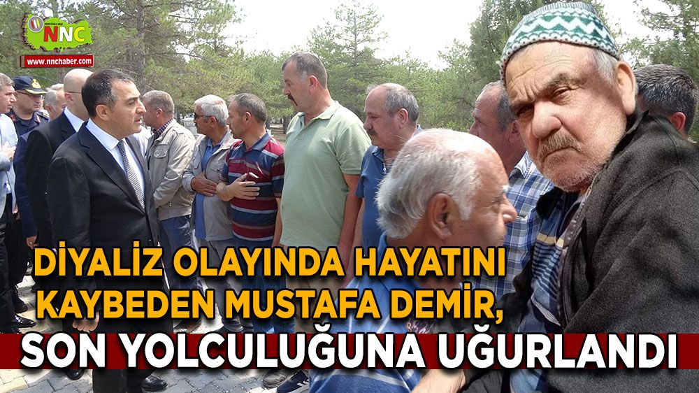 Diyaliz olayında hayatını kaybeden Mustafa Demir, son yolculuğuna uğurlandı