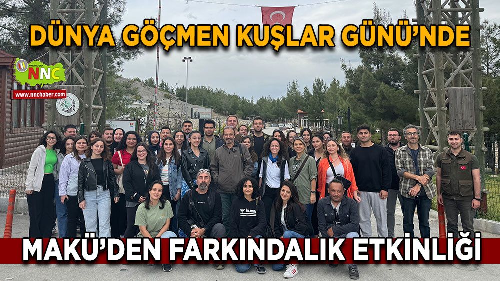 Dünya Göçmen Kuşlar Günü’nde Makü’den Farkındalık Etkinliği