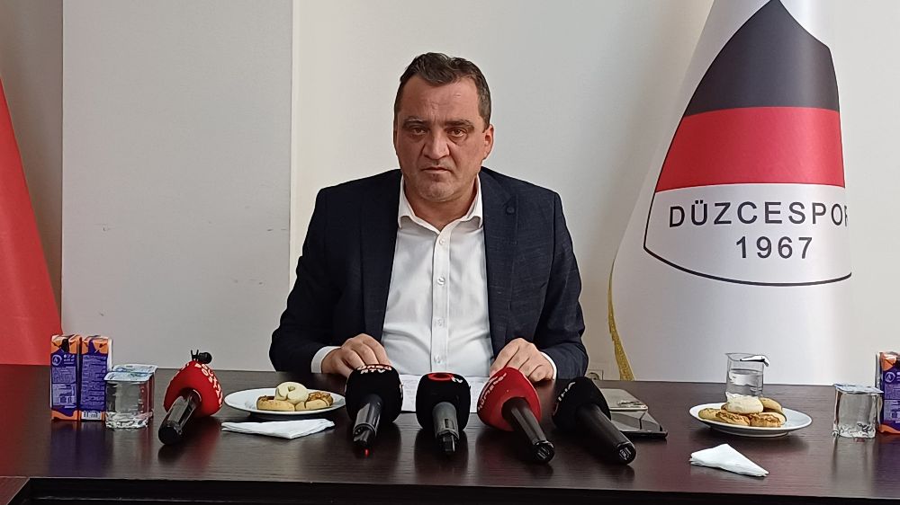 Düzcespor Kayyum Başkanı Kaltu: "Önceliğimiz altyapı ve altyapı tesisleri olacak"
