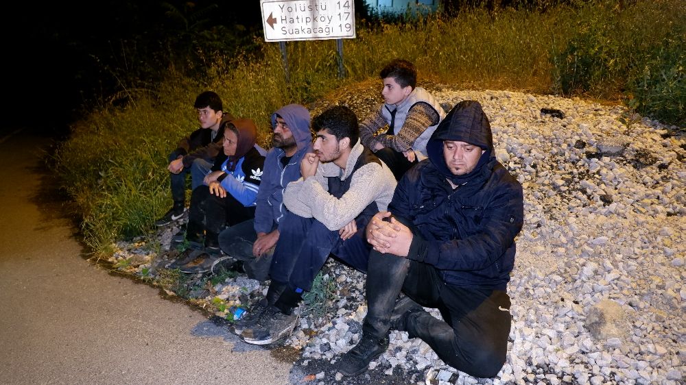 Edirne'de şok uygulama! 7 göçmen yakalandı