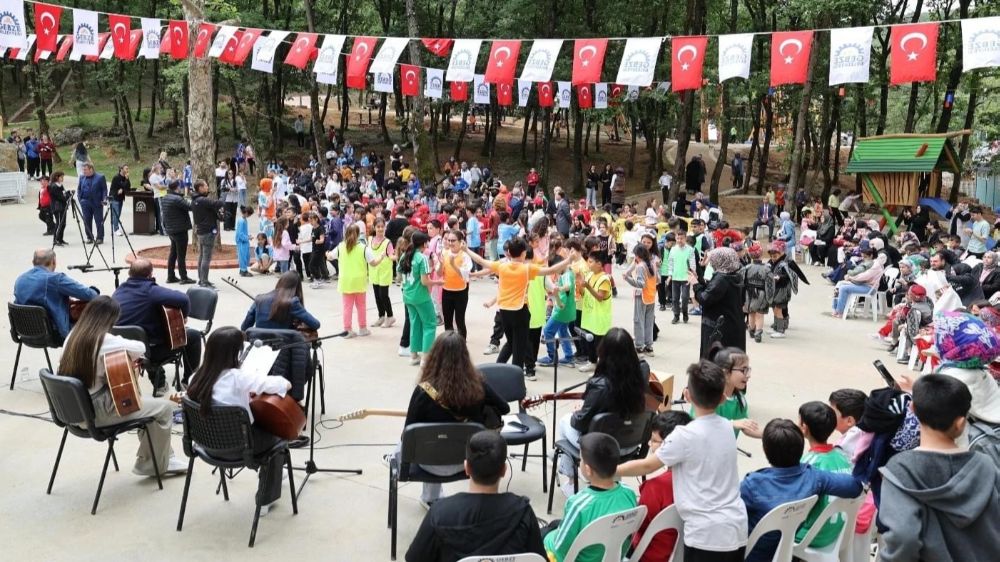 Gebze'de yeni mesire alanı çocukları sevindirdi