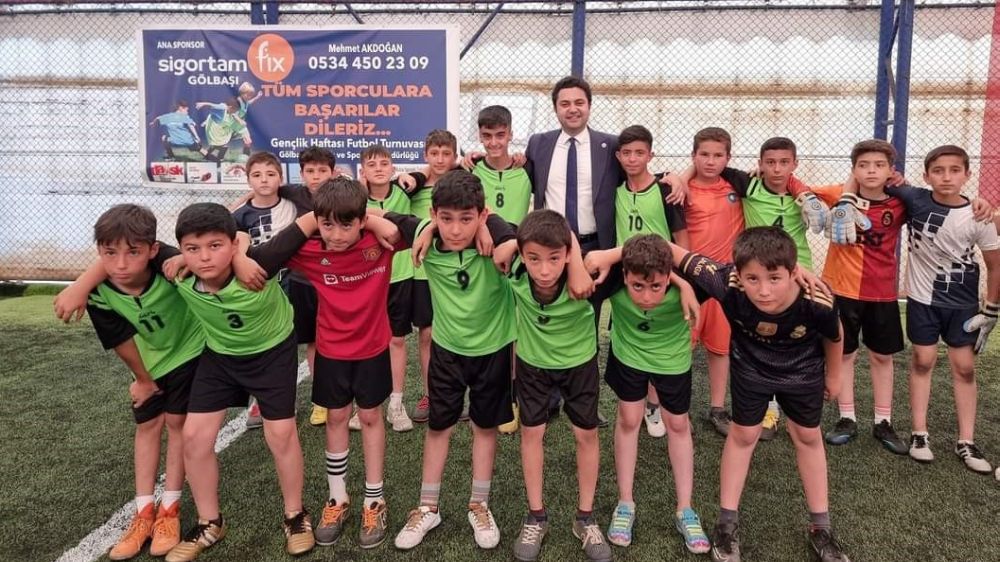 Gölbaşı'nda 'Gençlik Haftası Futbol Turnuvası'  başlıyor 