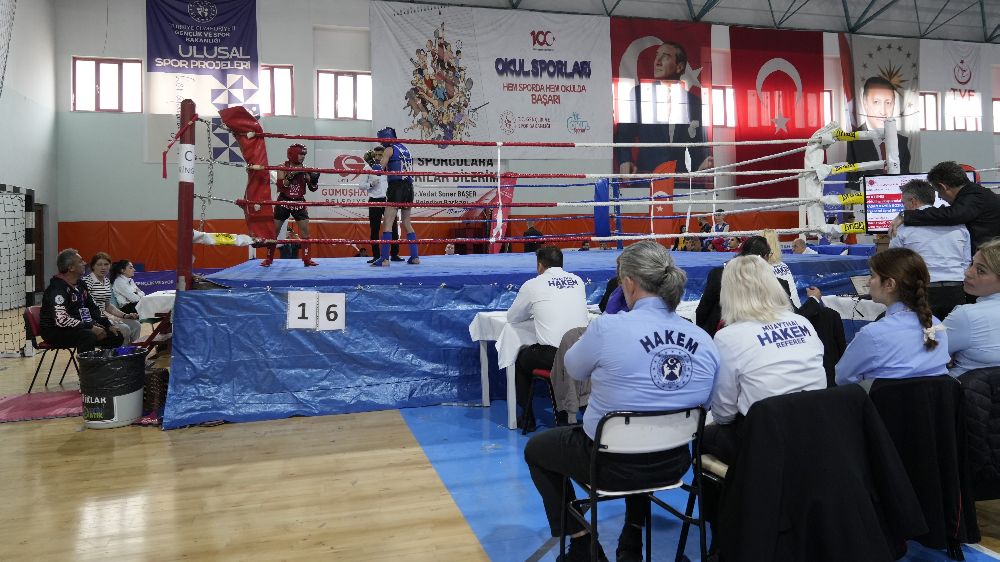 Gümüşhane’de  Muaythai Türkiye Şampiyonası başladı