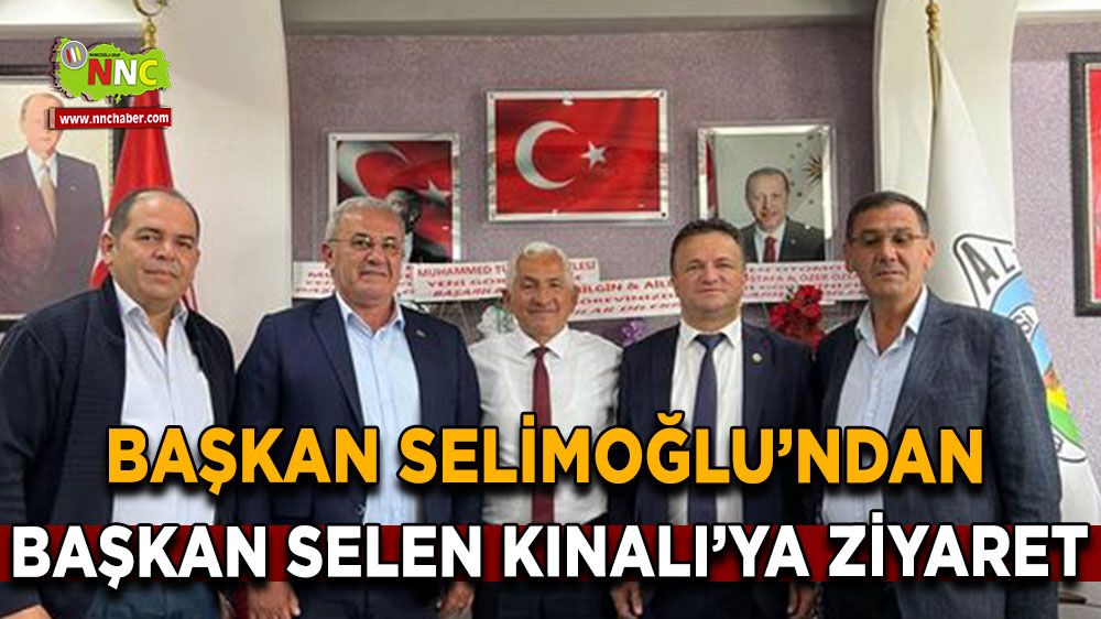 Karamanlı Belediye Başkanı Selimoğlu'ndan Başkan Selen Kınalı'ya Ziyaret 