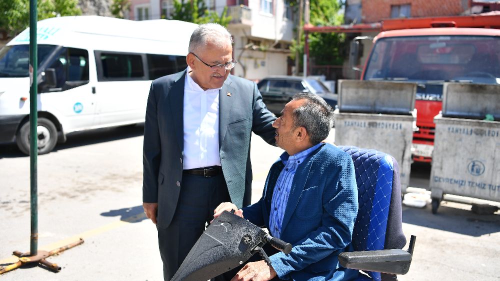 Kayseri Büyükşehir Belediye Başkanı ve Vali Yahyalı İlçesi Ziyaretinde