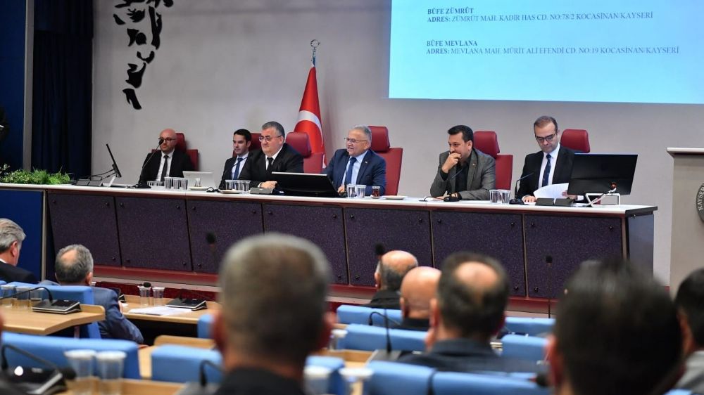 Kayseri Büyükşehir Belediyesi Meclis Toplantısını Gerçekleştirdi