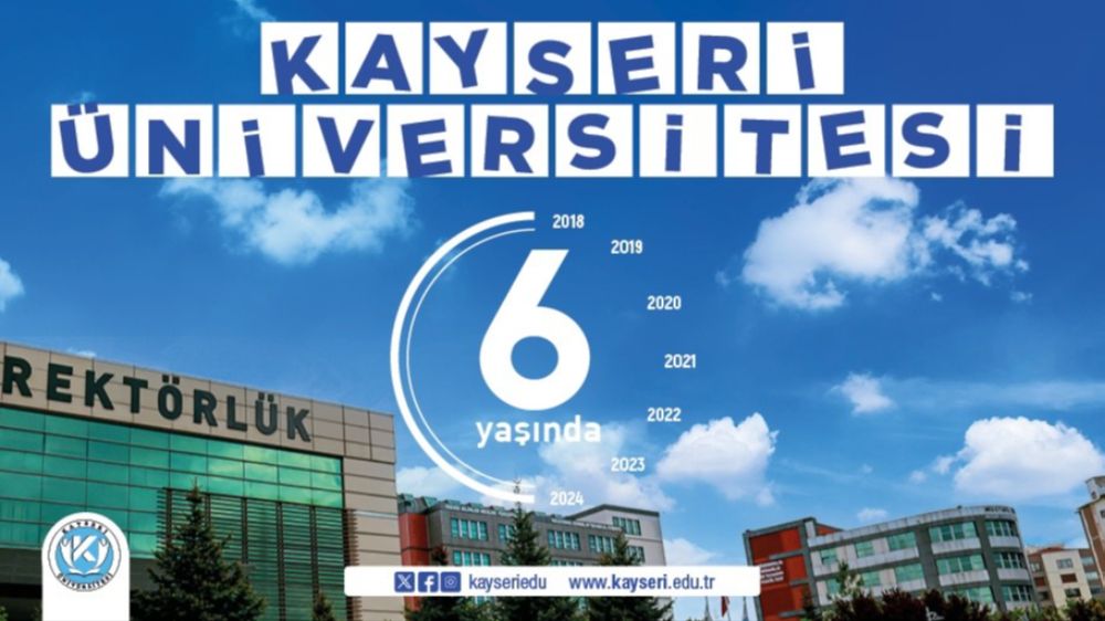Kayseri Üniversitesi yeni yaşını kutluyor!
