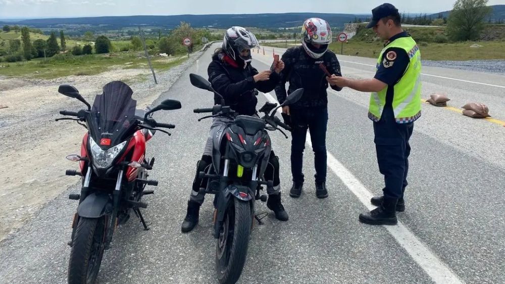 Kırklareli'nde Motosiklet Denetlemeleri