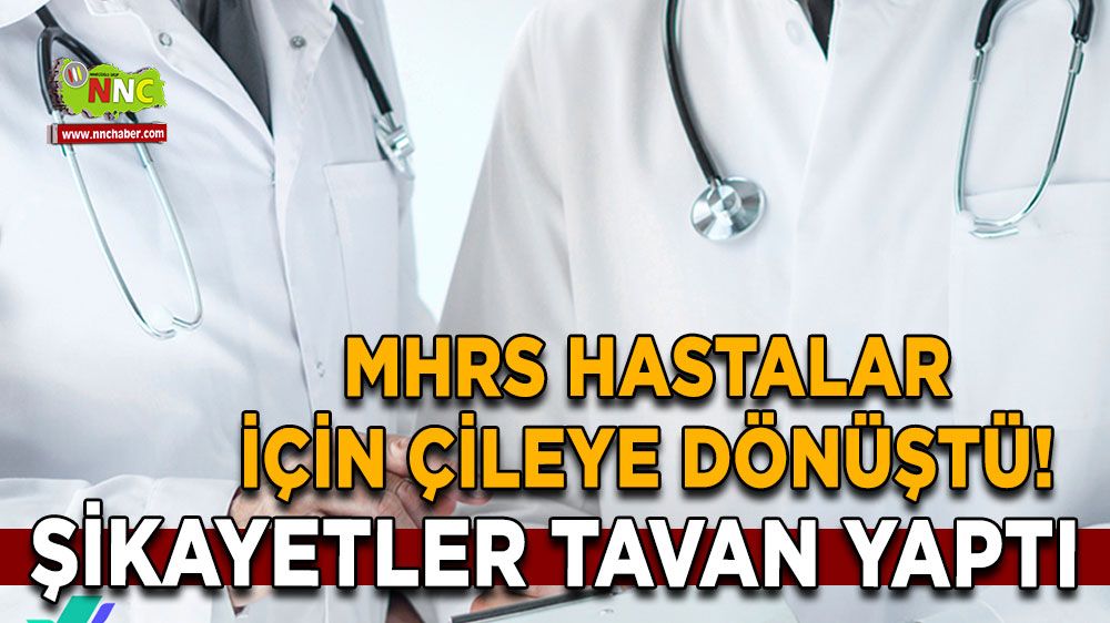 MHRS hastalar için çileye dönüştü! Şikayetler tavan yaptı