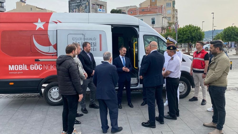 “Mobil Göç Noktası”  uygulaması Çanakkale'de faaliyete başladı 