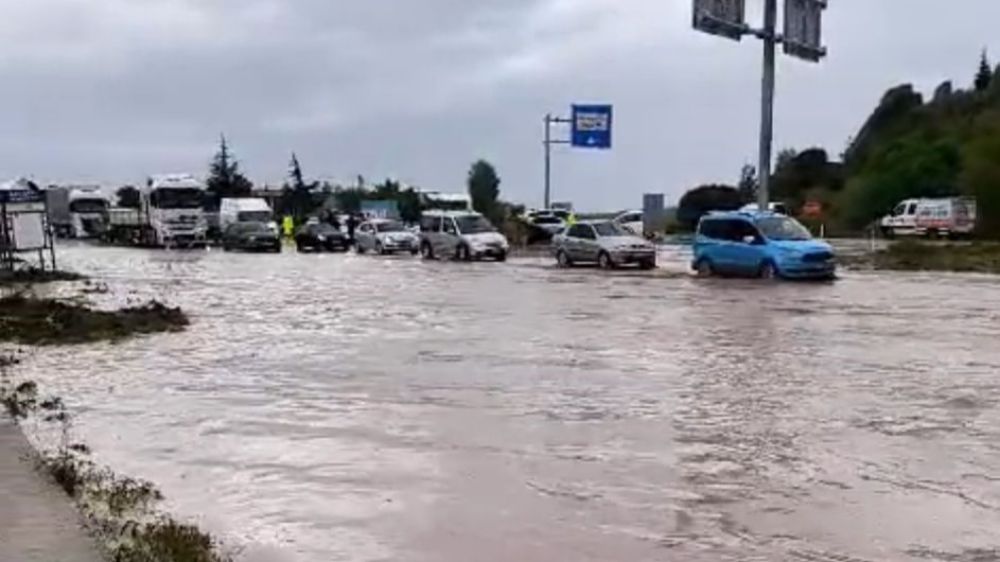 Nevşehir'de Sağanak Yağış Sele Neden Oldu