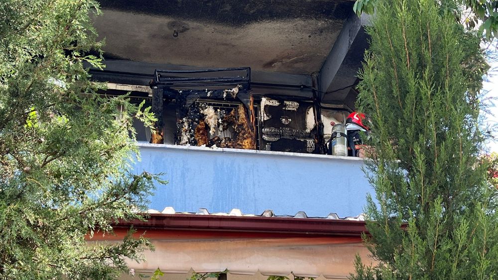 Sakarya’da  yangında 25 civciv telef oldu