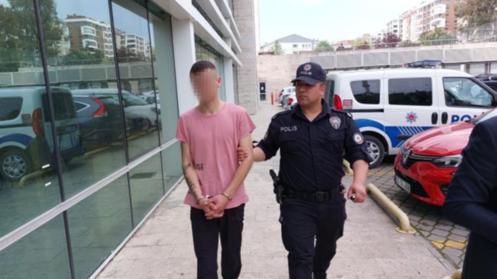 Samsun'da arkadaşını tehdit etti tutuklandı