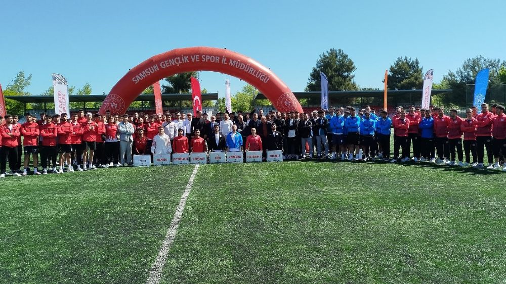 Samsun'da KYGM Spor Oyunları Futbol Türkiye Finalleri başladı