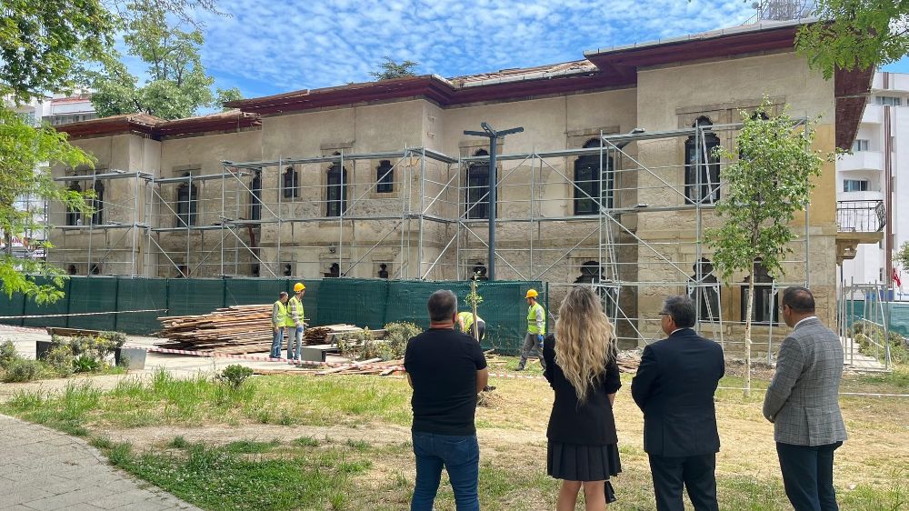 Sinop'un tarih kokan jandarma binası yeniden doğuyor