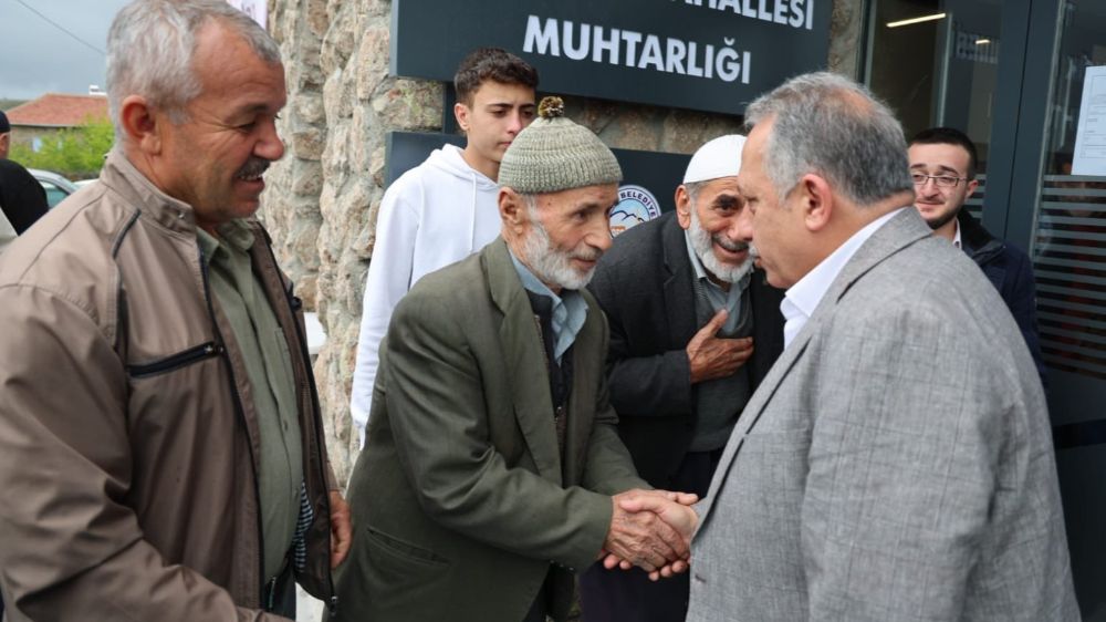 Talas Belediye Başkanı Yalçın, Örencik Mahallesinde Halkla Buluştu