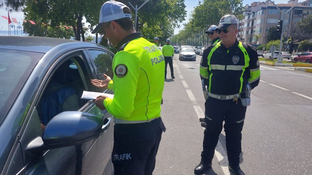 Tekirdağ’da Trafik Haftası'nda jandarma ve polis durmadan çalıştı 