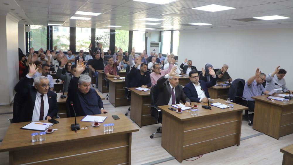Turgutlu'da Mayıs ayı meclis toplantısında 14 madde görüşülüp karara bağlandı