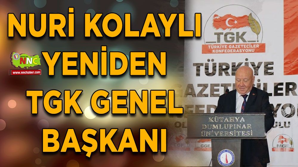 Türkiye Gazeteciler Konfederasyonu (TGK)'da genel kurul tamamlandı