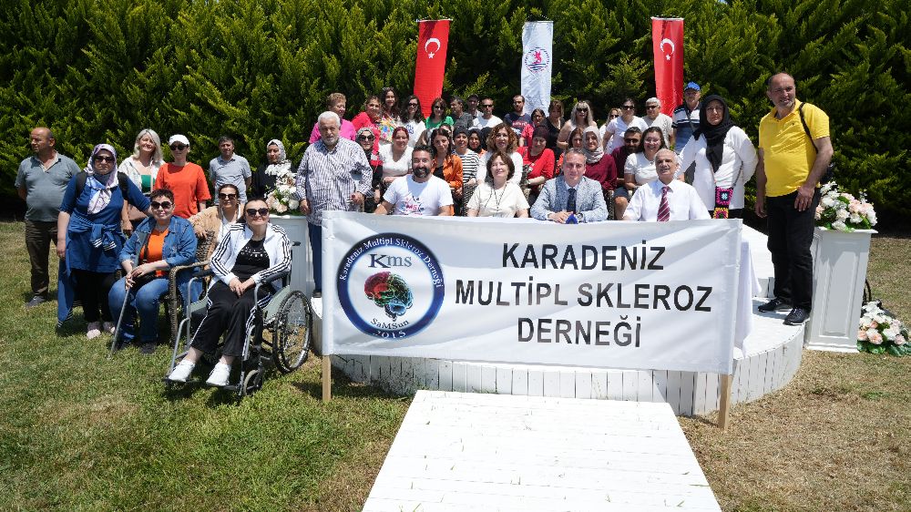 Türkiye'nin dört bir yanından gelen MS hastaları bu kampta buluştu