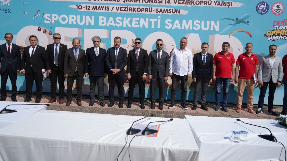  Türkiye Offroad 2024 Şampiyonası’nın lansmanı Samsun’da yapıldı
