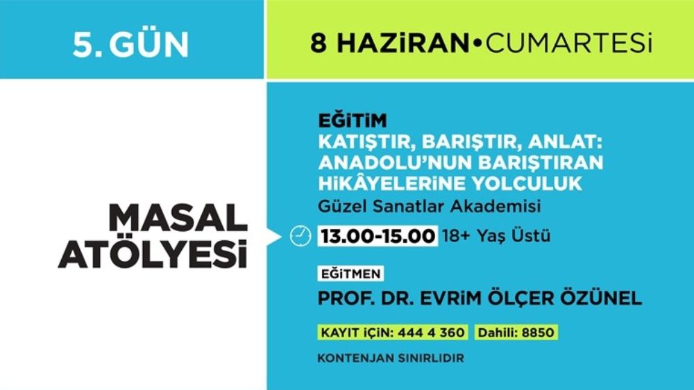  Uluslararası Masal İstanbul’ Festivali'ne sayılı günler kaldı..