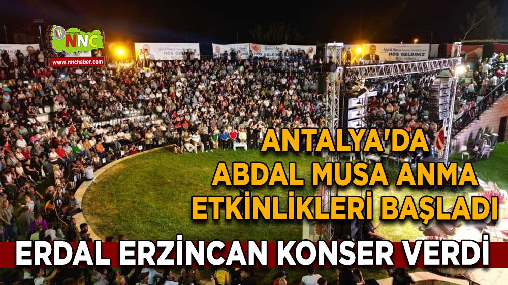 Antalya'da Abdal Musa Anma etkinlikleri başladı