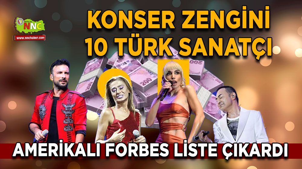 Konser zengini 10 Türk sanatçı