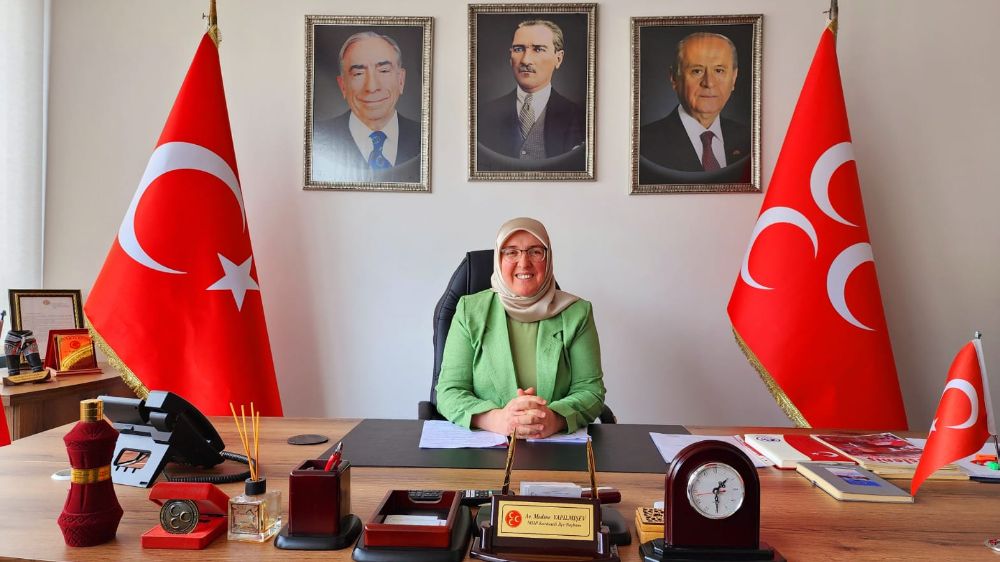 MHP Korkuteli İlçe başkanı Medine Yapılmışev 'de  Belediye Meclis Üyelerine Sitemli sesleniş