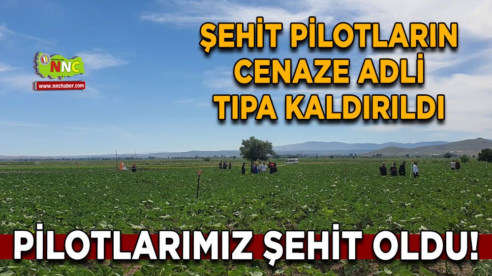 Pilotlarımız şehit oldu! Şehit pilotların cenaze Adli Tıpa kaldırıldı