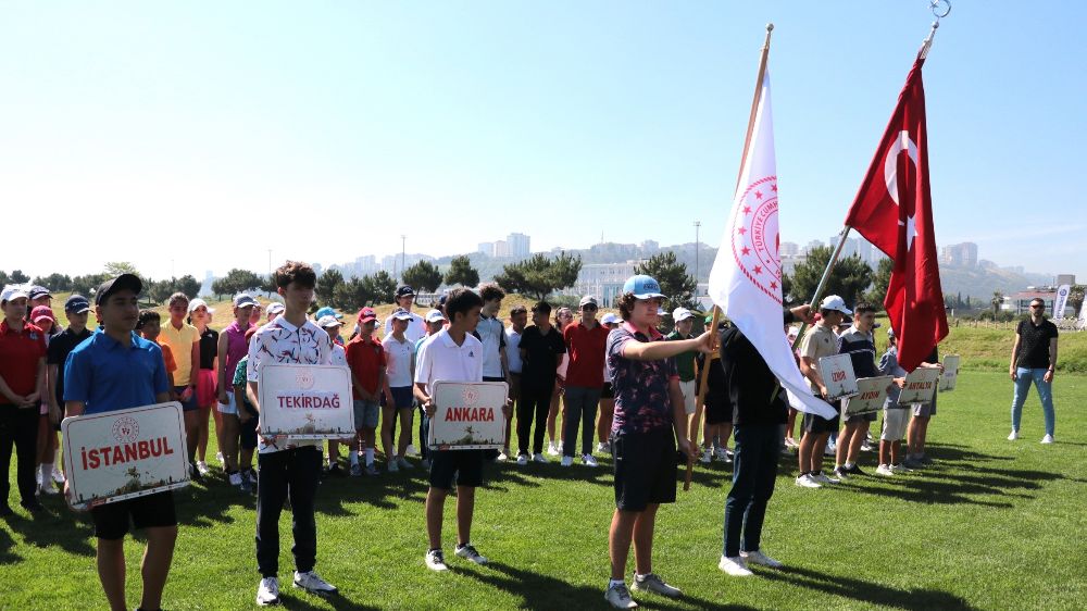 Samsun'da okul sporları Golf Türkiye Şampiyonası başladı