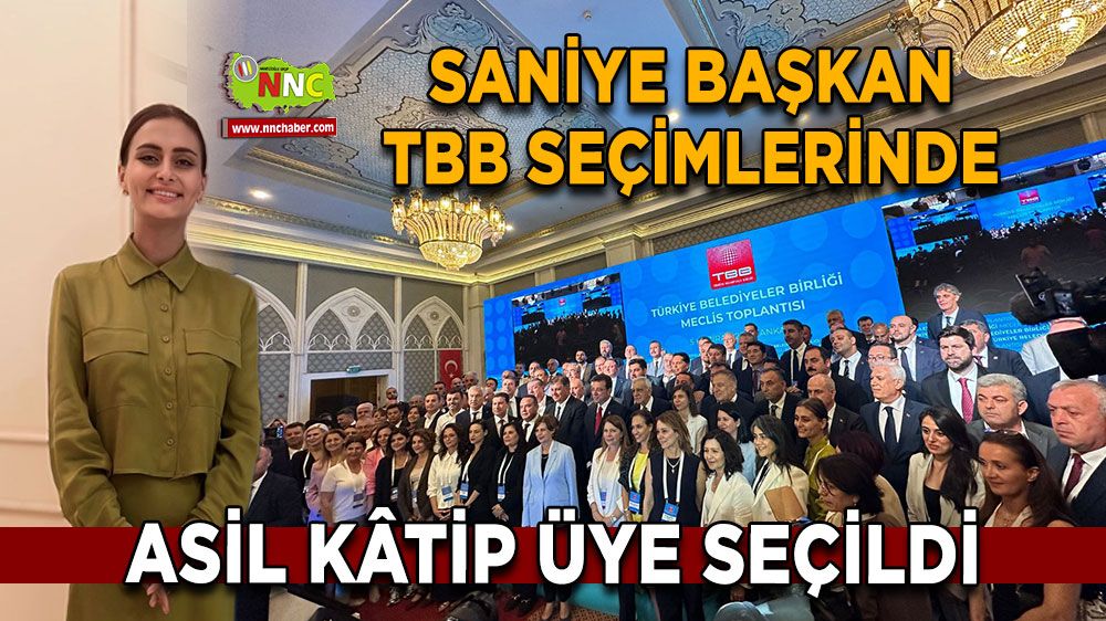 Saniye Başkan TBB Seçimlerinde Asil Kâtip Üye Seçildi