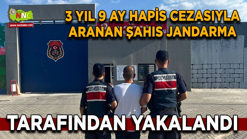 Afyon'da 3 yıl 9 ay hapis cezasıyla aranan şahıs jandarmadan kaçamadı