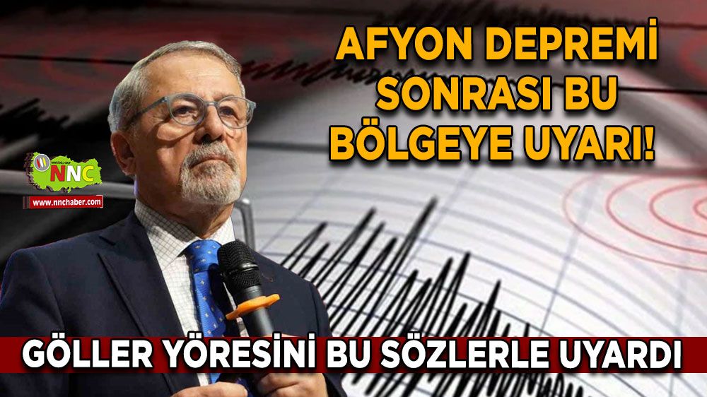 Afyon depremi sonrası bu bölgeye uyarı! Uzman isim Göller Yöresini bu sözlerle uyardı