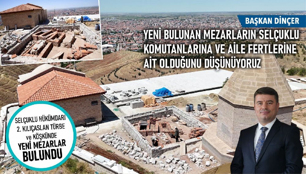 Aksaray'da Selçuklu Dönemine Ait Mezarlar Bulundu