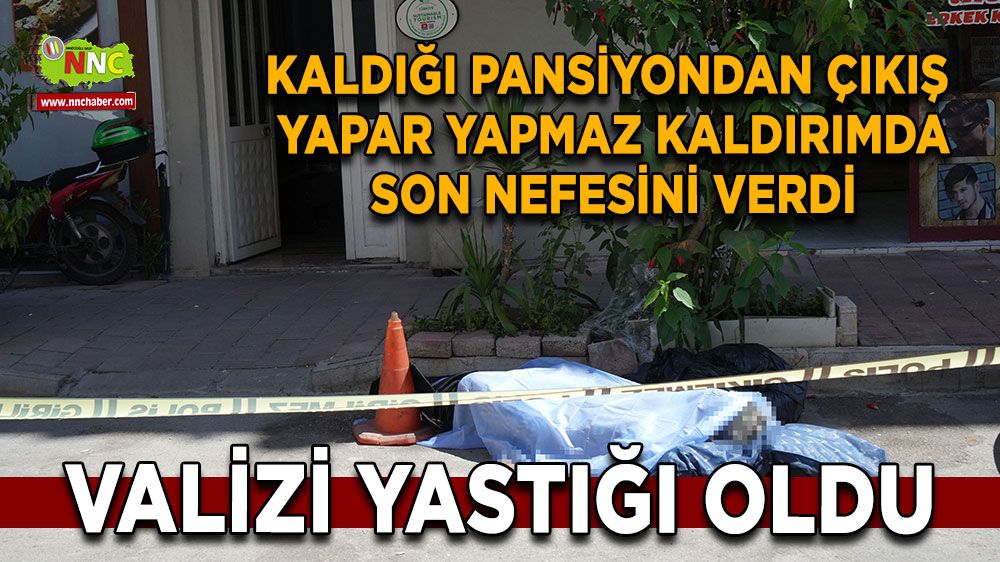 Antalya'da 46 yaşındaki adam kaldırımda son nefesini verdi