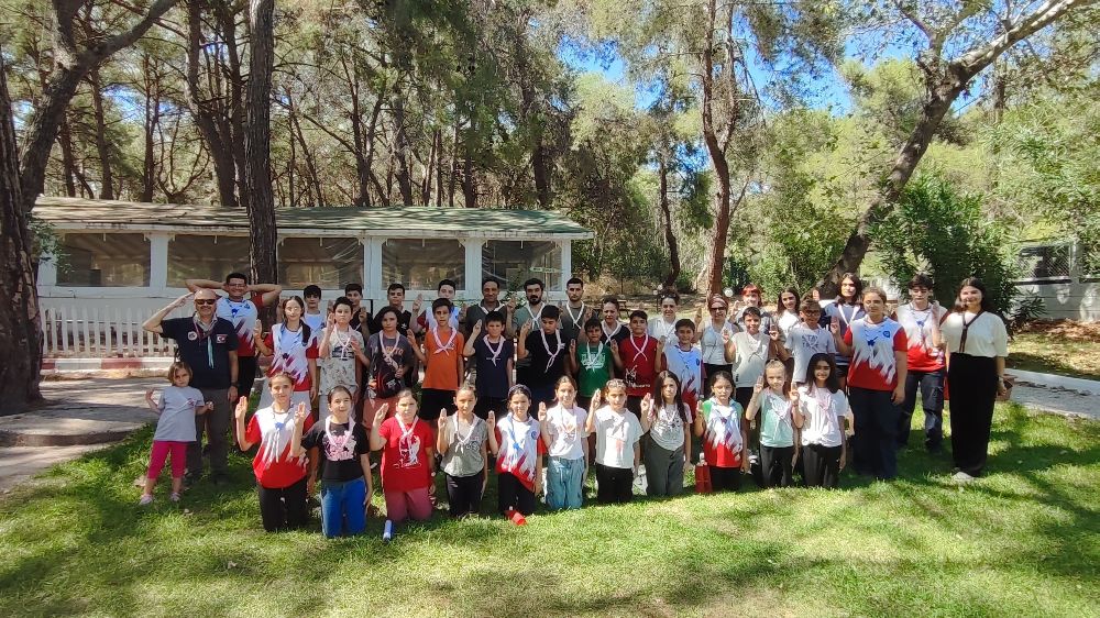 Antalya'da düzenlen gençlik kampları izcilik faaliyetleri başladı