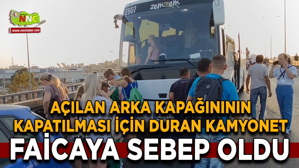 Antalya'da feci kaza! 1 ölü,3 yaralı