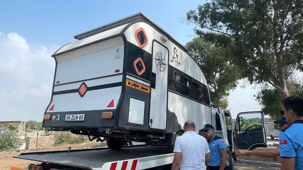 Antalya’da karavan operasyonu! " Denetimler sürecek"