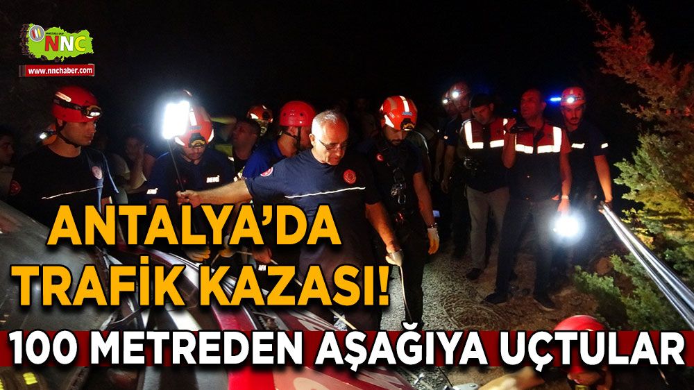 Antalya'da trafik kazası! Karı - koca hayatını kaybetti