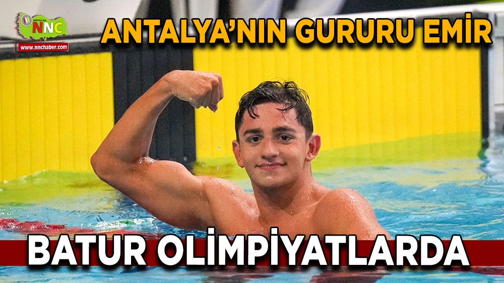 Antalya’yı olimpiyatlarda temsil eden tek sporcu