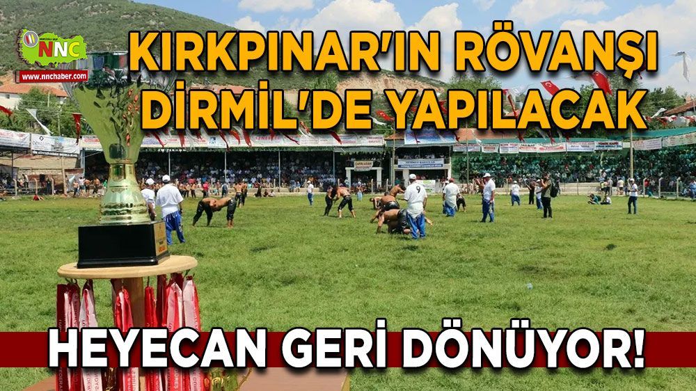 Başkan Selen Kınalı duyurdu Kırkpınar'ın rövanşı Dirmil'de yapılacak