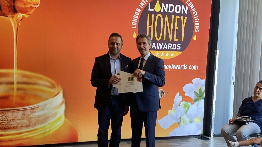 Bitlis Balı  Uluslararası London International Honey Awards altın bal ödülüne layık görüldü