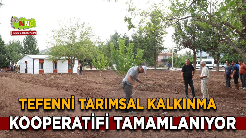 Burdur Tefenni Tarımsal Kalkınma Kooperatifi yakında Faaliyette