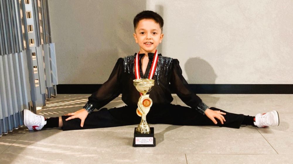 Denizli'de 6 yaşında Türkiye şampiyonu oldu