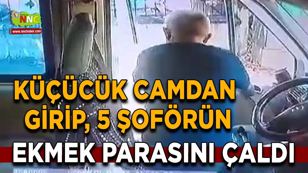 Denizli'de şehir içi minibüslerinden hırsızlık yapan şüpheli yakalandı