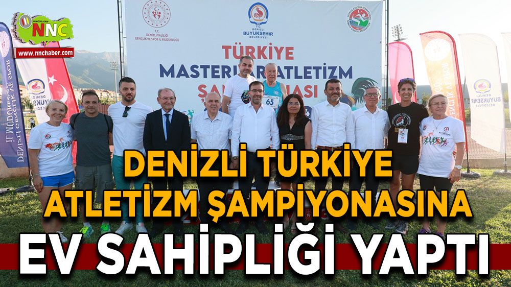 Denizli'de Türkiye Atletizm Şampiyonası yapıldı
