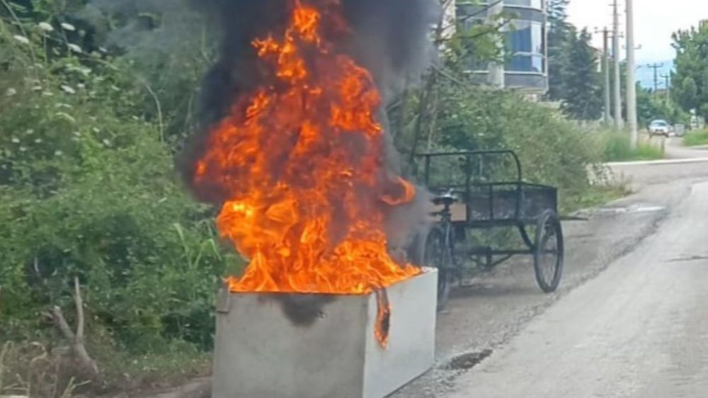 Düzce Belediyesi çevreyi kirleten ceza yazıyor 