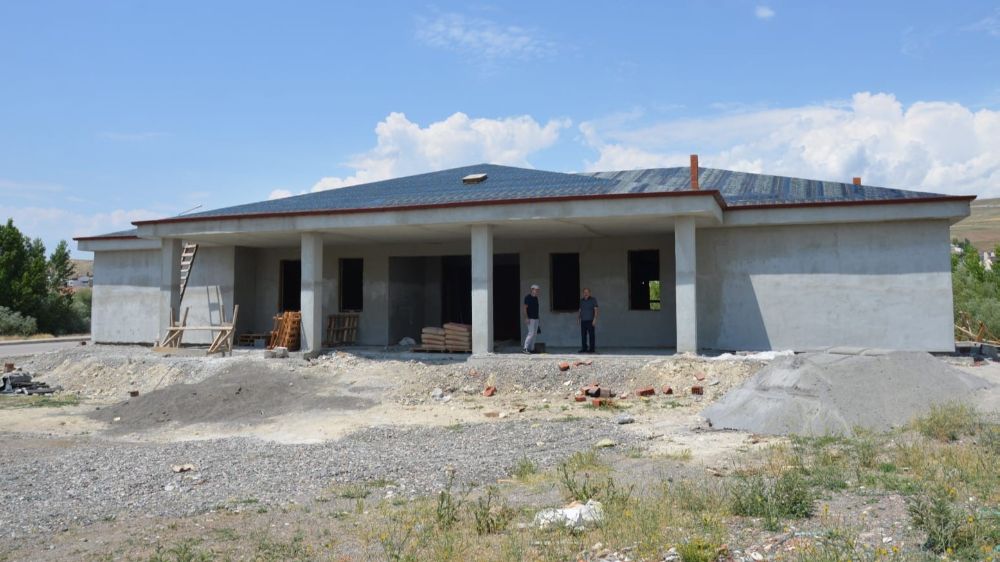 Erzincan'da mini tip Gençlik Merkezi’nin inşaatında geri sayım